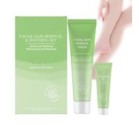 Crème d'épilation faciale indolore pour les femmes - Ensemble d'épilation faciale impeccable, formulation sensible pour les femmes et les hommes, enlève les poils du menton (1)