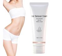 Crème Dépilatoire,100g Formule Douce Enrichissante Non Collante - Crème Dépilatoire Hydratante - Pour Peaux Sensibles Sèches Soins Bras Dos Maison Voyage Été