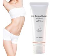 Crème Dépilatoire | 100g Rafraîchissant Apaise Répare Hydrate,Crème Dépilatoire Corps Visage,Pour Peaux Sensibles Sèches Soins Bras Dos Maison Voyage Été