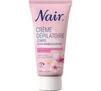- Crème Dépilatoire Corps Spécial Peaux Sèches & Sensibles, Aux Extraits De Fleur De Cerisier & D'huile De Riz, Formule Hydratante, Tube De 200ml Et Spatule[Z167]