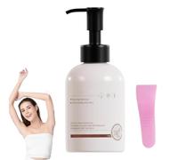 Crème dépilatoire douce multizones, pâte dépilatoire douce pour le corps et le visage, peau douce en quelques minutes, crème dépilatoire pour peaux sensibles, tous types de peaux (1 pièce)