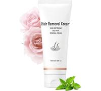 Crème dépilatoire douce pour le corps, polyvalente et aromatique, sans douleur, au parfum agréable, pour tous types de peau.