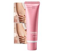 Crème dépilatoire douce pour les jambes et les bras, lotion dépilatoire pour le corps au bisabolol et à l'extrait de canneberge, baume dissolvant doux pour le corps dans un tube à pression (1PCS)