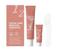 Crème Dépilatoire Du Visage | Lotion à Rincer, Spatule Incluse | Crème après rasage pour épilation de la peau du visage,Pour Voyage Rendez-vous Rassemblements Saison des Maillots de Bain Préparation M