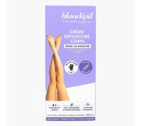 Creme Depilatoire Femme Corps Sous La Douche, Peaux Sensibles, Sans Colorant, Made In France, 78% D¿Ingrédients D¿Origine Naturelle, Contient Un Gant Gommant, 200ml