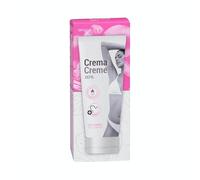 Crème dépilatoire femme pour le corps Deliplus peau sensible sous la douche comprend une mitaine.
