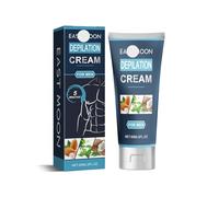 Crème Dépilatoire For Hommes - Sèche, Douce, Hydratante Et Nettoyante En Profondeur, Épilation Rapide Et Douce, Enrichie En Huile De Coco For Tous Types De Peau(3PCS)