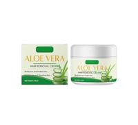 Crème Dépilatoire Hydratante À L'aloe Vera, Facile À Utiliser, Épilation Douce For Les Jambes Et Les Aisselles, Peau Lisse Longue Durée(2pcs)