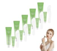 Crème dépilatoire indolore pour femmes et hommes - Crème dépilatoire douce pour peaux sensibles du visage, de la lèvre supérieure, du menton et du corps - pour tous types de peau, (5 pièces)