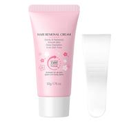 Crème dépilatoire - Lotion d'épilation douce et apaisante - 50 g - Produits de soins de la peau doux et non irritants pour apaiser la peau après l'épilation - Pour les jambes, les aisselles, la lèvre