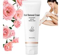 Crème dépilatoire polyvalente à formule douce et aromatique pour tous les types de peau | Parfum agréable, facile à utiliser (100ml (Rose Scent))