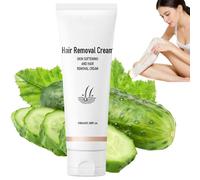 Crème dépilatoire polyvalente à formule douce et aromatique pour tous les types de peau | Parfum agréable, facile à utiliser (100ml (Cucumber Scent))