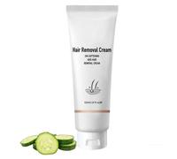 Crème dépilatoire polyvalente, crème dépilatoire délicate et aromatique, rapide efficace et indolore, retarde la croissance des cheveux, pour les jambes, les aisselles et le visage (1 pièce, concombre
