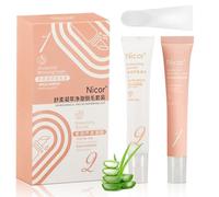 Crème dépilatoire pour le visage - Crème d'épilation douce pour les lèvres supérieures - Gel d'aloe vera - Crème dépilatoire efficace pour le visage, pour peau sensible, lèvres, ligne bikini, sourcils