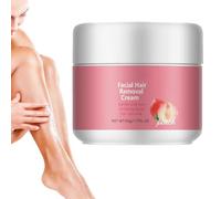 Crème Dépilatoire Pour Le Visage, Crème Dépilatoire Pêche Au Miel, Épilateur 1,75 Fl Oz, Crème Dépilatoire Douce Et Efficace Pour La Lèvre Supérieure, Le Menton