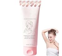 Crème Dépilatoire Sans Rasage Bare Basics, 150g Pour Femmes À Peau Sensible, Formulée Pour La Zone Bikini Et Les Jambes, Hydrate Et Nourrit La Peau Sans Irritation (1pcs)