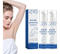 Crème Dépilatoire, Spray Dépilatoire, Crème Dépilatoire Pour Femmes À Peau Sensible, Dépilatoire Rapide Et Sans Douleur Pour Les Jambes, Les Mains, Les Aisselles Et Le Dos (2pcs)