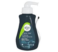 Veet Men Épilation Homme Crème Dépilatoire Peaux Sensibles 400ml