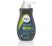 Crème dépilatoire Veet Men Total Pro™ de 400 ml avec distributeur pratique