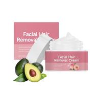 Crème Dépilatoire Visage,50g Hydratant - Crème Épilatoire Sans Douleur - Pour Filles Dames Mères Épouses Mariées Voyageurs Athlètes Lèvre Supérieure Menton Sourcil Favoris