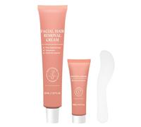 Crème Dépilatoire Visage | 50ml Effet - Formule Douce Peaux Sensibles - Idéale pour l'été, les voyages, le salon à la maison, lèvre, menton, joue, peau sensible