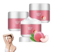 Crème dépilatoire visage Hairerase, douce et non irritante, peau visiblement lisse en seulement 5 minutes, dites adieu aux ombres et aux poils incarnés, convient à tous les types de peau.,3pcs
