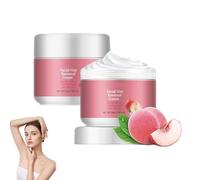 Crème dépilatoire visage Hairerase, douce et non irritante, peau visiblement lisse en seulement 5 minutes, dites adieu aux ombres et aux poils incarnés, convient à tous les types de peau.,2pcs
