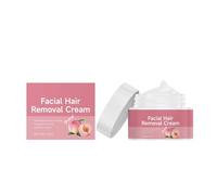 Crème dépilatoire visage, indolore et unisexe, adaptée aux peaux sensibles, idéale pour les poils de la lèvre supérieure, du menton, du maillot et des aisselles. Douce et non irritante