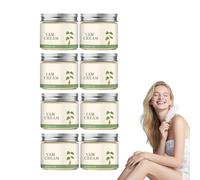 Crème d'igname bio pour femme - Crème réconfortante à l'igname, Lotion nourrissante pour le corps et le confort pendant la ménopause, Lotion équilibrante pour le corps, Riche en vitamines (8 boîtes)