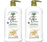 Crème Douche Extra Douce & Hydratante - Lait D'avoine - Pour Toute La Famille - Ph Neutre Pour La Peau - Sans Savon, Sans Colorant - Fabriqué En France - 750 Ml (Lot De 2)
