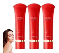 Crème du soir tonique à la vitamine C, complexe antioxydant 5X pour un éclat et une hydratation 24h, équilibreur anti-cernes résistant à l'eau pour la plupart des types de peau (3 pièces)