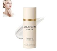 Crème éclairage sous les bras, éclaircisse et hydrate la crème sous les bras, absorbant rapidement, Formule douce sans blanchie, pour un ton lisse et mêm (1Pcs)