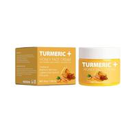 Crème Éclaircissant Curcuma Visage,Crème Anti-Rides Curcumas Contenant de l'extrait de Miel,CrèmeE Anti-Rides Curcumaa,Crèmes Réparatrice Curcumas Visage，50g