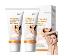 Creme Eclaircissante, Creme Decolorante Corps, Crème Eclaircissante Parties Intimes, Crème Vitamine C Anti Tache, Whitening Cream, Hydratante Et Anti-Taches, Réduit La Mélanine Et Unifie Le Teint (2)
