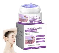Crème éclaircissante - Crème éclaircissante pour la gorge foncée - 60 g - Lotion de soin du visage - Pour une utilisation quotidienne en déplacement en cas de sécheresse matin et soir