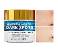 Crème éclaircissante nourrissante, lissante et rafraîchissante | Crème hydratante pour le visage - Élasticité - Pour tous les types de peau - Soin nourrissant de jour et de nuit