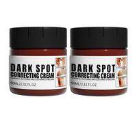 Crème éclaircissante pour - 2 x 60 ml - Crème éclaircissante pour les coudes - Crème douce pour embellir la peau du corps - Correction des taches sombres - Éclaircissement de la peau noire