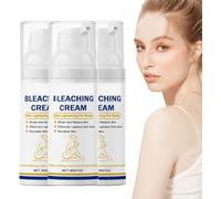 Crème Éclaircissante pour Aisselles 30g, Lotion Vitaminée pour Genoux, Coudes & Cuisses, Soin Hydratant Uniformisateur pour Tous Types de Peau (3 Pièce)