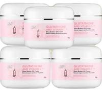 Crème éclaircissante pour la peau, Lotion lumineuse, glutathion, beurre de karité, paquet de 5
