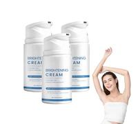 Crème éclaircissante pour le corps aux bienfaits hydratants quotidiens - Correcteur de taches brunes pour les aisselles, les zones intimes et l'intérieur des cuisses - Crème hydratante (3 bouteilles)