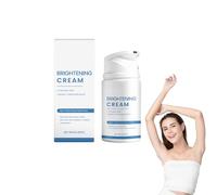 Crème éclaircissante pour le corps aux bienfaits hydratants quotidiens - Correcteur de taches brunes pour les aisselles, les zones intimes et l'intérieur des cuisses - Crème hydratante (1 bouteille)