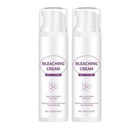 Crème éclaircissante pour le corps, crème éclaircissante pour le teint irrégulier, pour les aisselles, l'intérieur des cuisses, la ligne du bikini - Blanchissant le corps (2pcs)