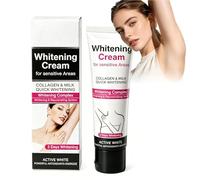 Crème éclaircissante pour le corps, hydratante et douce pour la peau, pour un teint plus uniforme, convient aux peaux ternes, aisselles, cou, genoux, coudes et cuisses, pour femmes et hommes - 50g