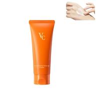 Crème éclaircissante pour le corps sans remasque, cinq vitamines C, crème éclaircissante pour le visage et le corps, correcteur hydratant, unifie le teint