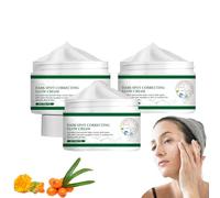 Crème éclaircissante pour le visage pour femmes et hommes - estompe les marques d'acné et les taches solaires, traitement Hydratant anti-taches avec niacinamide, pour tous types de peau (3 pièces)