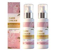 Crème éclaircissante pour le visage, soin jour et nuit, hydratante douce et efficace pour réparer les peaux sèches, nourrissante, raffermissante, anti-âge et anti-rides, teint uniforme. (2pcs)