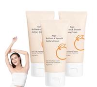 Crème éclaircissante pour les aisselles à l'acide kojique, crème éclaircissante pour la peau, lait corporel éclaircissant pour la peau, aisselles foncées, absorption rapide, réduction des (3 pièce)