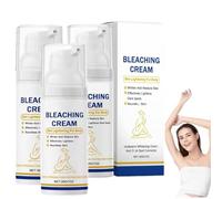 Crème éclaircissante pour les aisselles, Lotion hydratante estivale, Crème éclaircissante pour les aisselles, Genoux, Coudes et Intérieur des cuisses (3 pièce)
