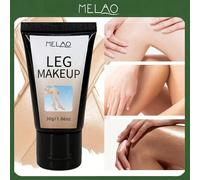Crème éclaircissante pour les jambes MELAO format voyage, 30g, lotion éclaircissante pour la peau des jambes, améliore la peau terne, atténue les marques cutanées et le teint irrégulier, hydratation l
