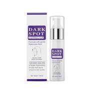 Crème éclaircissante visage et corps aux extraits de plantes et à l'acide hyaluronique : atténue les taches brunes et les cicatrices d'acné, ravive le teint terne